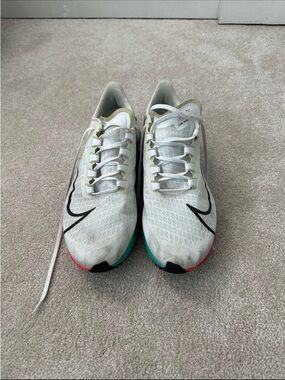 Nike Men’s Pegasus 37 Shoes with Black Swoosh and Multicolor Accents